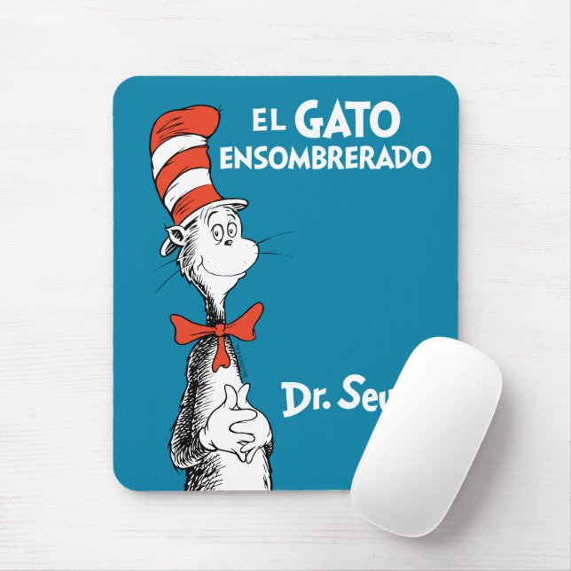 Tapis De Souris Dr. Seuss El Gato Ensombrerado Espagnol (Avec souris)