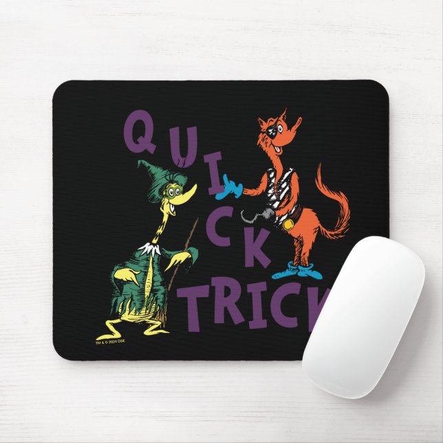 Tapis De Souris Dr. Seuss | Graphisme Halloween « Tour de Passe-Pa (Avec souris)