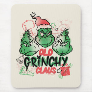 Tapis De Souris Dr Seuss   Vieux Claus Grinch