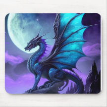 Dragon à ailes bleues