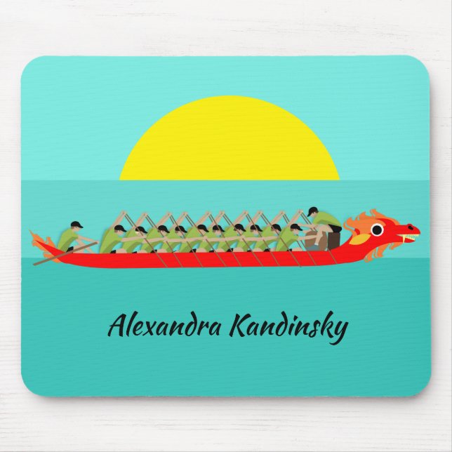 Tapis De Souris Dragon Boat Racing (Devant)