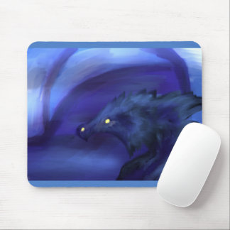 Tapis De Souris Dragon de glace bleu Mousepad