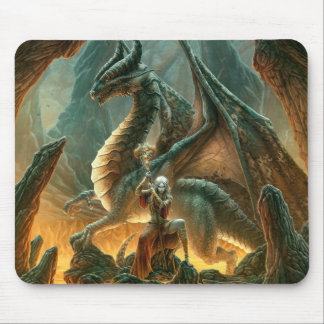 Tapis De Souris Dragon Mage Mousepad