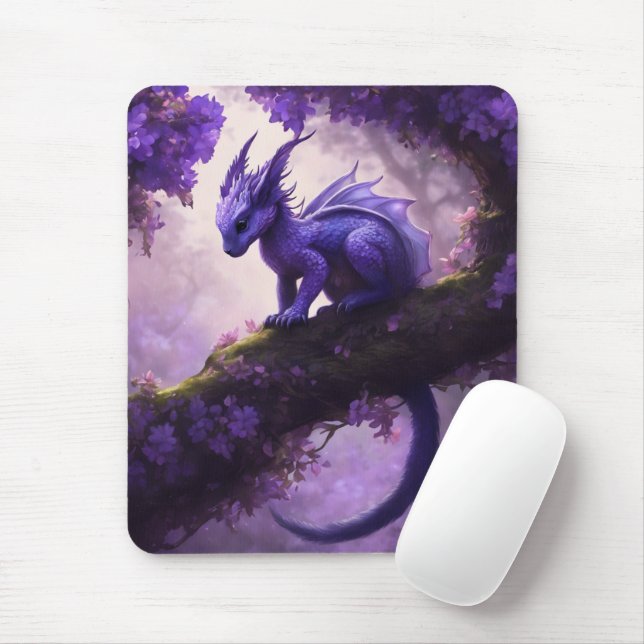 Tapis De Souris Dragon Mousepad (Avec souris)