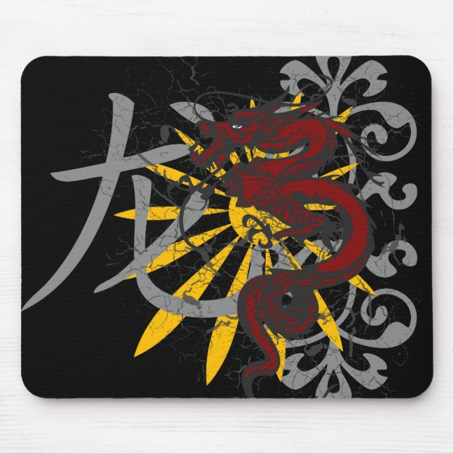 Tapis De Souris Dragon Mousepad (Devant)