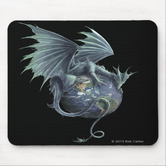 Tapis De Souris Dragon Mousepad de la terre