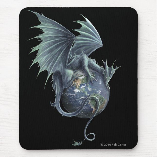 Tapis De Souris Dragon Mousepad de la terre (Devant)