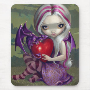 Tapis De Souris Dragon" Mousepad "de Valentine
