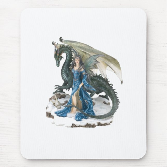 Tapis De Souris Dragon plus docile (Devant)
