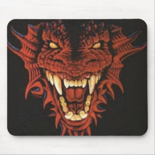 Tapis De Souris Dragon rouge Mousepad