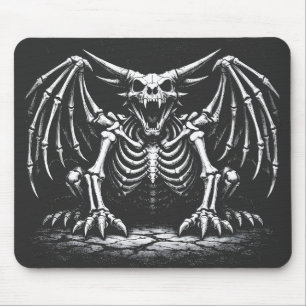 Tapis De Souris Dragon squelette par BurnsInHell