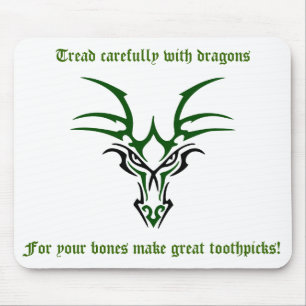 Tapis De Souris Dragon Tread Soigneusement Souris Pad
