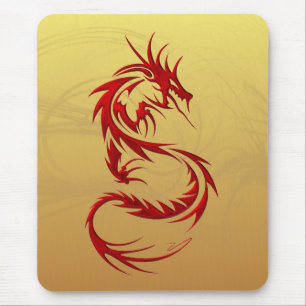 Tapis De Souris Dragon tribal