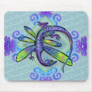 Tapis De Souris Dragonfly Dragon
