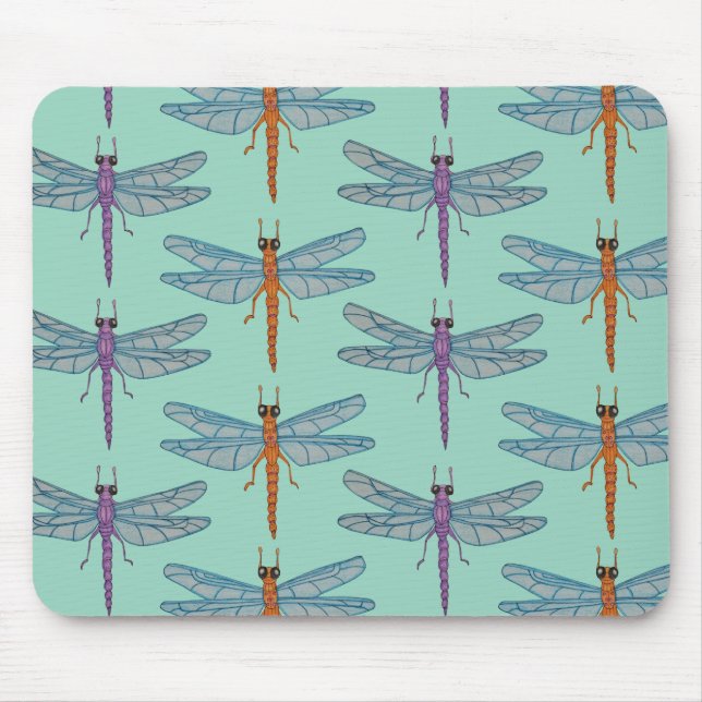 Tapis De Souris Dragonfly pattern (Devant)