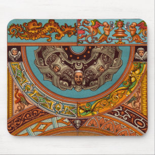 Tapis De Souris Dragons et gargouilles Mousepad