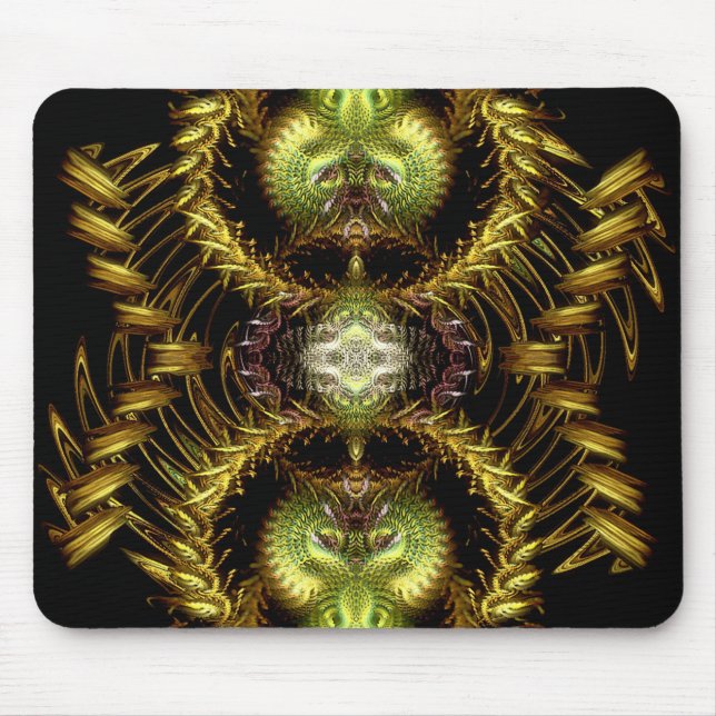 Tapis De Souris Dragonz Fractal Mousepad (Devant)