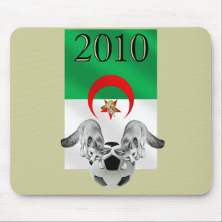 Tapis De Souris Drapeau 2010 du football de l'Algérie Les Fennecs