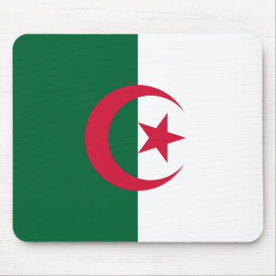 Tapis De Souris Drapeau algérien