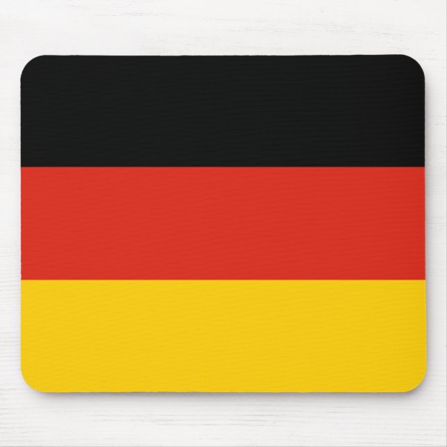 Tapis De Souris Drapeau Allemagne (Devant)
