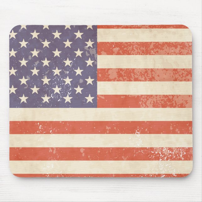 Tapis De Souris Drapeau américain (Devant)