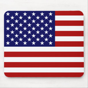 Tapis De Souris Drapeau américain