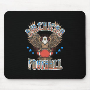 Tapis De Souris Drapeau américain de football