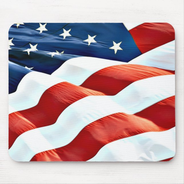 Tapis De Souris Drapeau américain Mousepad (Devant)