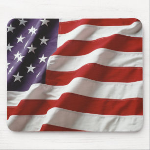 Tapis De Souris Drapeau américain Mousepad