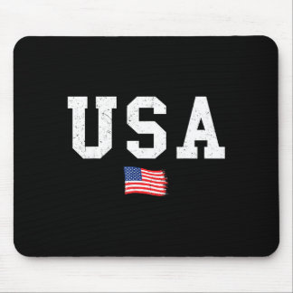 Tapis De Souris Drapeau américain patriotique drapeau américain ho
