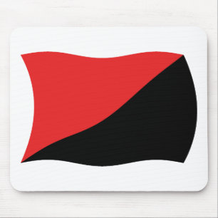 Tapis de souris drapeau anarcho-syndicaliste