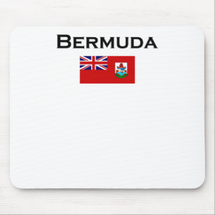 Tapis De Souris Drapeau Bermudes Couleur claire