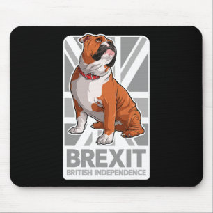Tapis De Souris Drapeau Bulldog Patriotique Anglais Bulldog Union