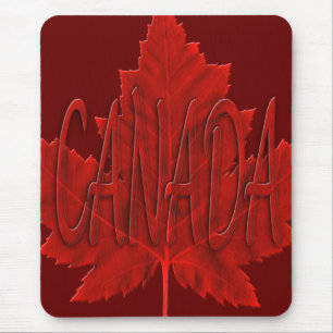 Tapis De Souris Drapeau Canada Mousepad Canada Maple Leaf Mousepad