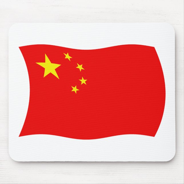 Tapis De Souris Drapeau chinois Mousepad (Devant)
