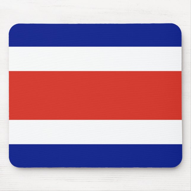 Tapis De Souris Drapeau civil du Costa Rica (Devant)