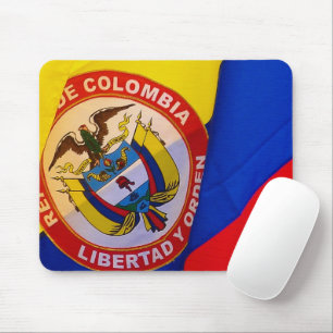 Tapis De Souris Drapeau colombien Mousepad