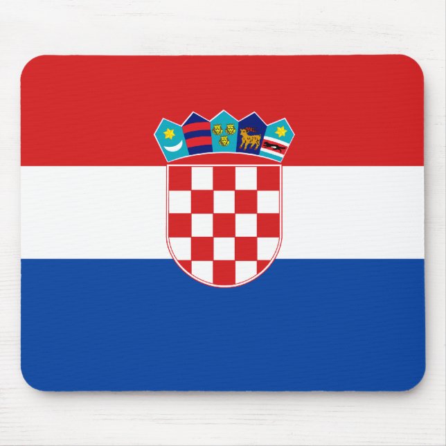 Tapis De Souris Drapeau croate (Devant)