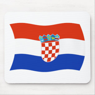 Tapis De Souris Drapeau croate Mousepad
