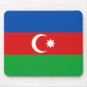 Tapis De Souris Drapeau d'Azerbaïdjan Mousepad
