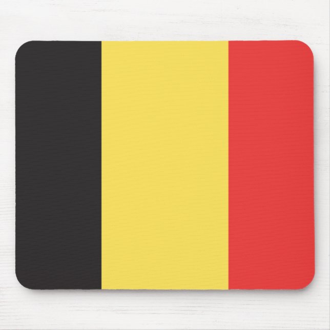 Tapis De Souris Drapeau de Belgique (Devant)