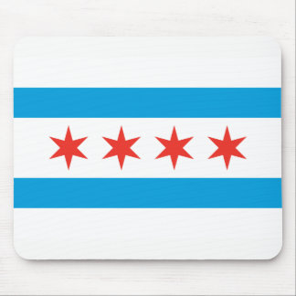 Tapis De Souris Drapeau de Chicago Mousepad