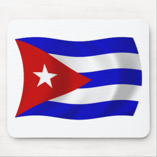 Tapis de souris Drapeau de Cuba