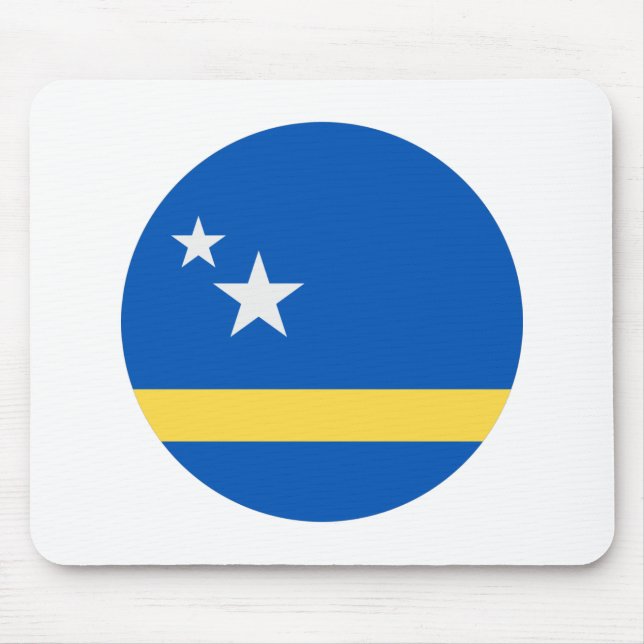 Tapis De Souris Drapeau de Curaçao (Devant)