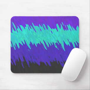 Tapis De Souris Drapeau de Fierté Alexigender Abstrait Squiggly Tr
