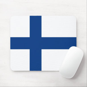 Tapis De Souris Drapeau de Finlande