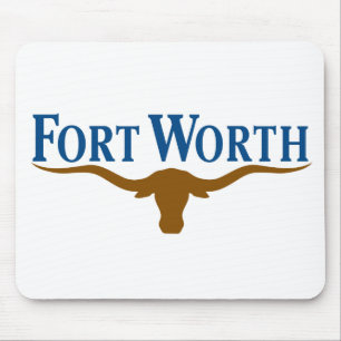 Tapis De Souris Drapeau de Fort Worth (Texas)