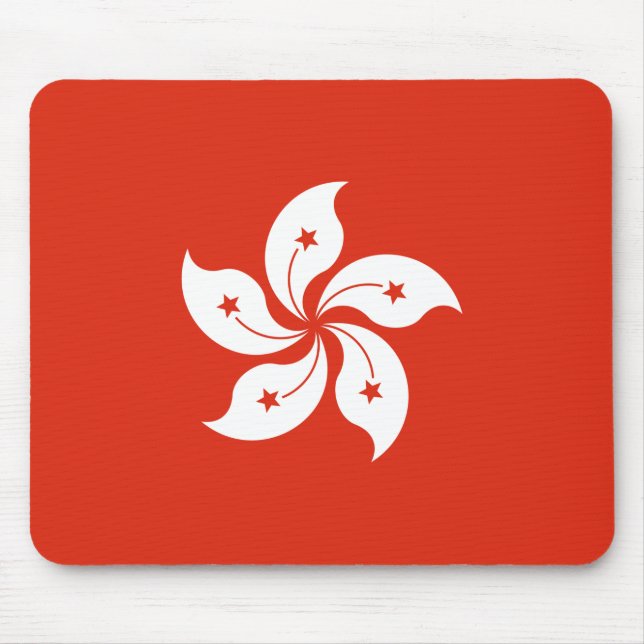 Tapis De Souris Drapeau de Hong Kong (Devant)