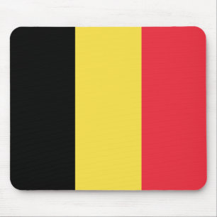 Tapis De Souris Drapeau de la Belgique