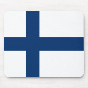 Tapis De Souris Drapeau de la Finlande